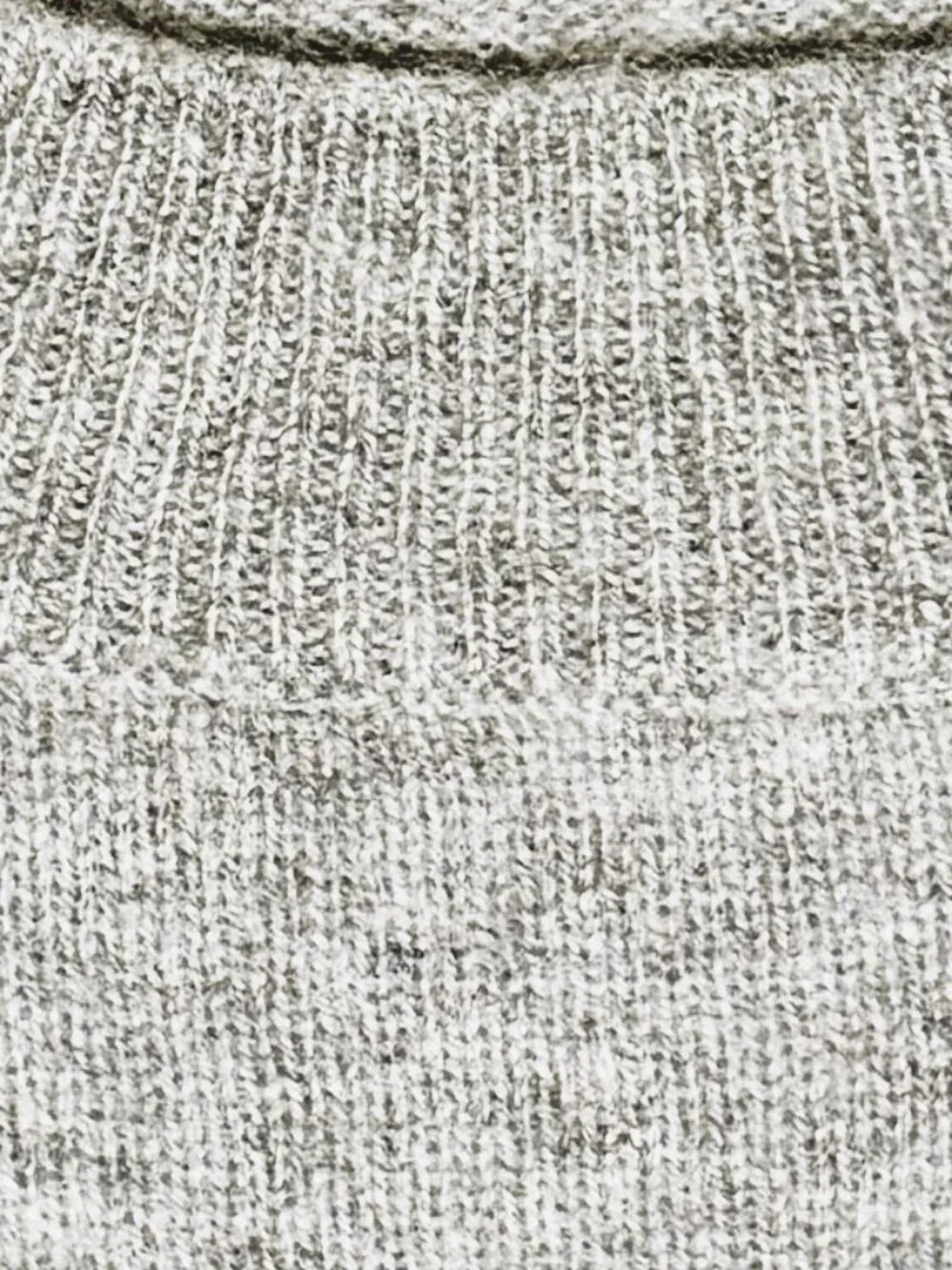 J.Crew Gray 100% Cashmere Slim-Fit Crewneck Sweater Women's Small K1313 FA2